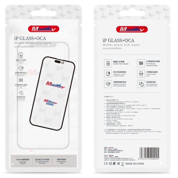 MUSTTBY front glass + OCA SAMSUNG a14 4G