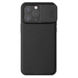 Nillkin CamShield Pro Magnetic Case for iPhone 15 Pro with Camera Protector – Black