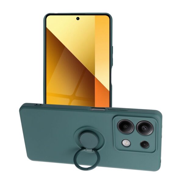 SILICONE RING case for XIAOMI Redmi Note 13 5G green