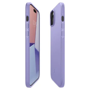 Spigen Thin Fit, iris purple – iPhone 15