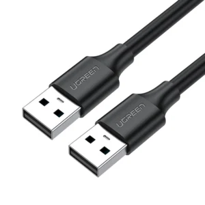 Ugreen USB cable – USB 2.0 480Mbps 1.5m black (US102)