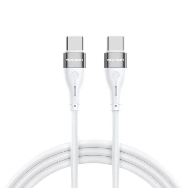 WSTCC1 USB-C / USB-C PD 65W cable 1 m long – white