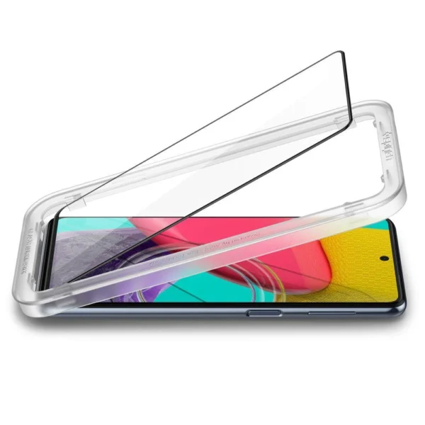 Spigen ALM Glass FC Tempered Glass for Samsung Galaxy M53 5G - Black