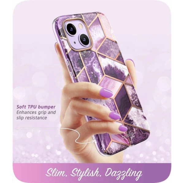 Supcase COSMO IPHONE 14 PLUS MARBLE PURPLE