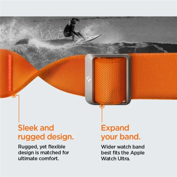 Spigen FIT LITE ULTRA Apple Watch 4 / 5 / 6 / 7 / 8 / SE / ULTRA (42 / 44 / 45 / 49 MM) ORANGE