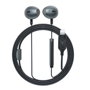 Acefast L1 in-ear headphones with Lightning connector, microphone and remote control 1.2 m – black