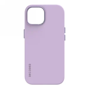 Decoded Silicone Case with MagSafe for iPhone 15 – lavender