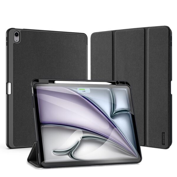 DUX DUCIS case DOMO foldable with pencil storage for iPad Air 13  black