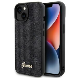 GUESS case for IPHONE 13 / 14 / 15 GUHCP14SPMSDGSK  black