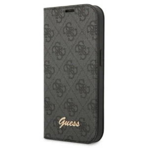 Guess iPhone 14 Pro 6.1 "black / black book 4G Vintage Gold Logo