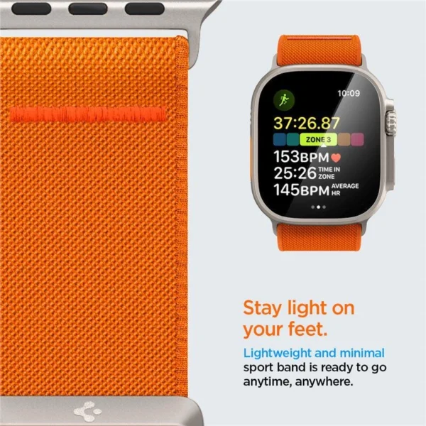 Spigen FIT LITE ULTRA Apple Watch 4 / 5 / 6 / 7 / 8 / SE / ULTRA (42 / 44 / 45 / 49 MM) ORANGE