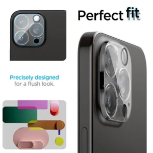 Spigen Optik.tR Camera Protector for iPhone 14 Pro / Pro Max / 15 Pro / Pro Max – transparent 2 pcs.