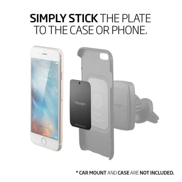 Spigen PLATES MP-4P METALPLATE MAGNETIC CAR MOUNT