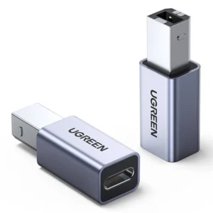 Ugreen adapter USB Type C – USB Type B gray (US382)