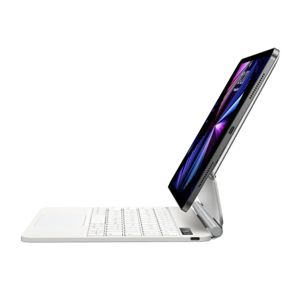 Magnetic case with keyboard for iPad Pro 12.9'' Baseus Brilliance - white