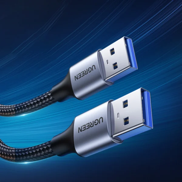 Ugreen cable USB - USB 3.0 5Gb/s 2m gray (US373)