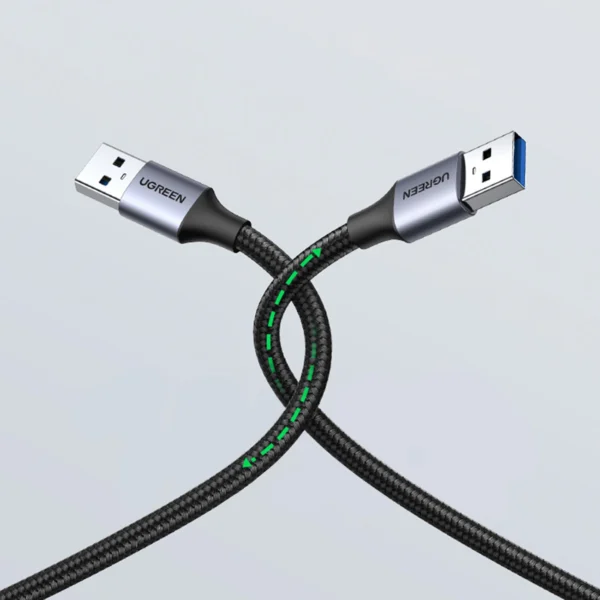 Ugreen cable USB - USB 3.0 5Gb/s 2m gray (US373)