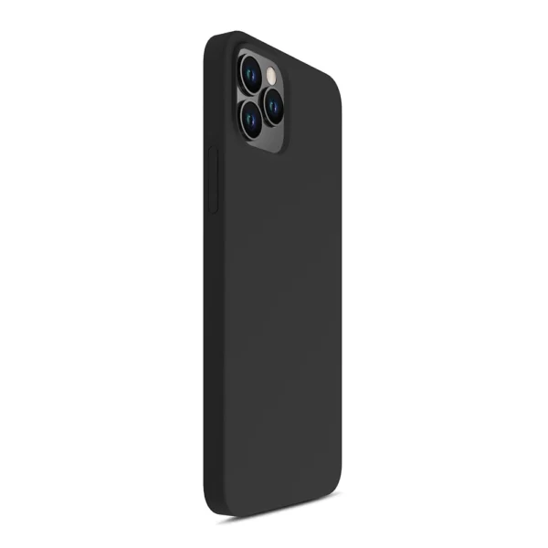 3mk Silicone Case for iPhone 12 / iPhone 12 Pro - black