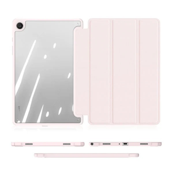 Dux Ducis Toby case with flip stand for Samsung Galaxy Tab A9+ - pink