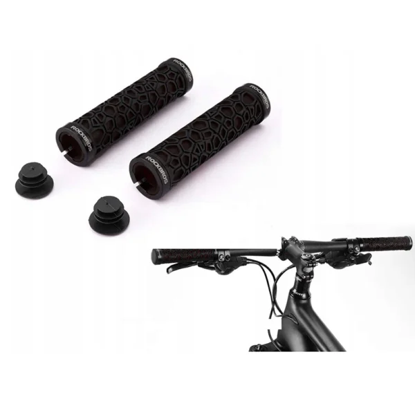 Rockbros 2017-14ABK bicycle grips - black