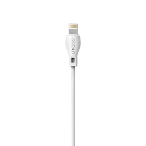 Dudao cable USB / Lightning 2.1A cable 2m white (L4L 2m white)