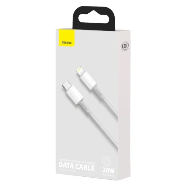 Baseus CATLGD-02 Lightning - USB-C PD cable 20W 480Mb/s 1m - white