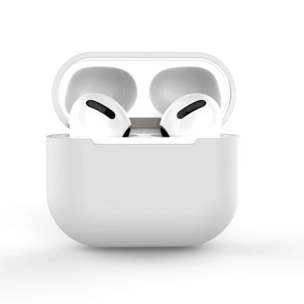 AirPods Pro Case Silicone Soft Earphone Cover White (Case C)