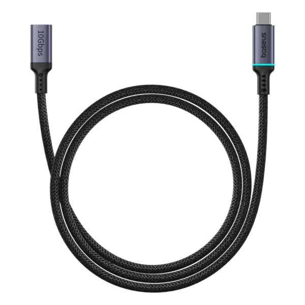 Baseus B0063370C111-01 USB-C – USB-C 4K 60Hz 100W 10Gb/s cable 1m – black