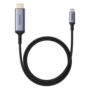 Baseus BS-OH064 8K 60Hz USB-C – HDMI cable 1.5m – black