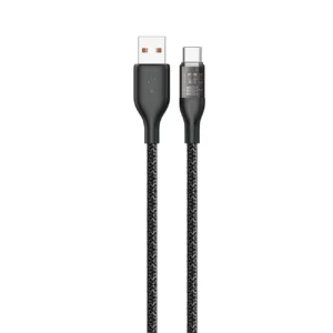 Fast charging cable 120W 1m USB – USB-C Dudao L22T – gray