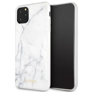 Guess iPhone 11 Pro Max white/white Marble