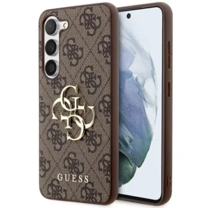 Guess S23 S911 brown/brown hardcase 4G Big Metal Logo