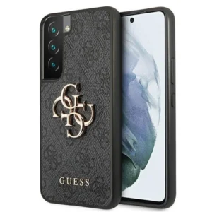 Guess S901 S22 szary/grey hardcase 4G Big Metal Logo