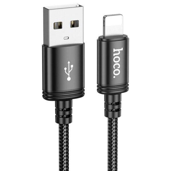 HOCO cable USB A to Lightning 2,4A X91 3 m black