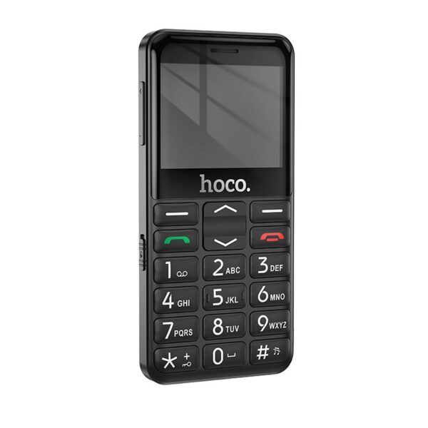 HOCO mobile phone with camera and SOS button Dual SIM 1385 black