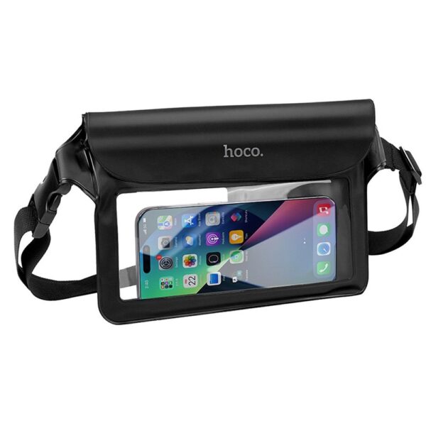 HOCO waterproof bag for mobile phone IPX8 HX51 black