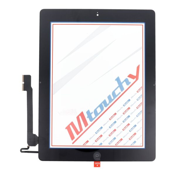 MUSTTBY Touch screen + back sticker + Home for iPAD 4