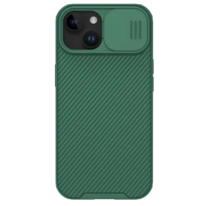 Nillkin CamShield Pro Magnetic Case for iPhone 15 with Camera Protector – Green