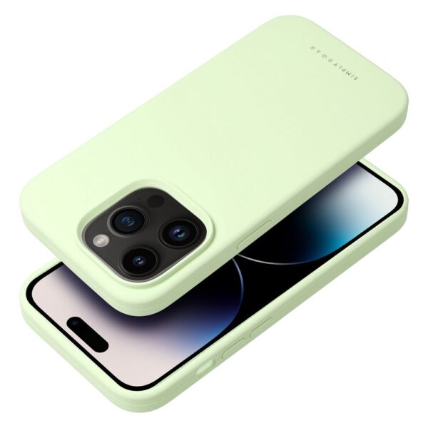 Roar Cloud-Skin Case – for iPhone 16 Light green