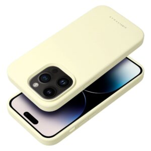 Roar Cloud-Skin Case – for iPhone 16 Pro Light Yellow