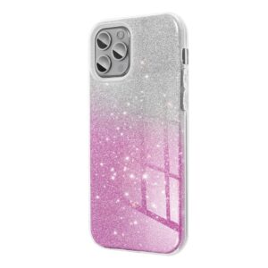 SHINING Case for IPHONE 16 Plus transparent pink