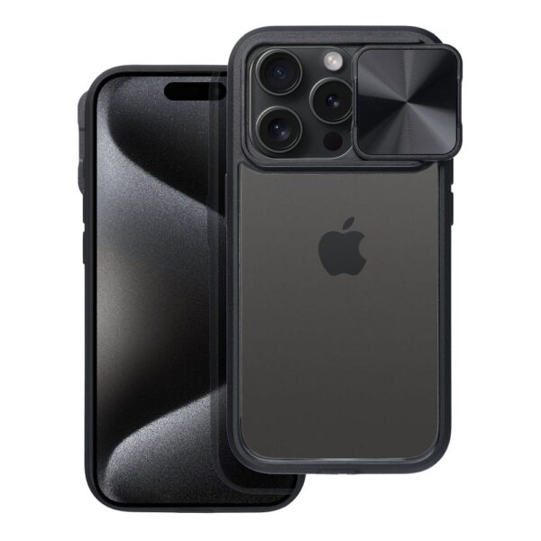 SLIDER case for IPHONE 16 black