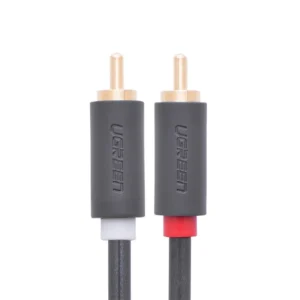 Ugreen AV104 10520 audio cable 2RCA (male) / 2RCA (male) 5m – gray