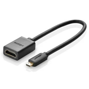 Ugreen cable adapter cable HDMI adapter – micro HDMI 19 pin 20cm black (20134)