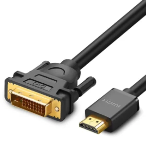 Ugreen HD106 DVI 24+1 pin / HDMI FHD 60Hz cable 1.5m – black (11150)