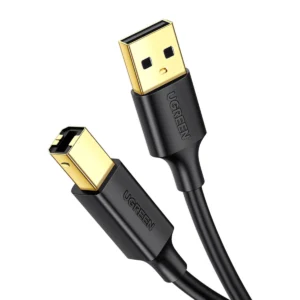 Ugreen printer cable USB-A – USB-B 480Mb/s 5m black (US135)