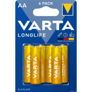 VARTA alkaline battery R6  Longlife 6 pcs