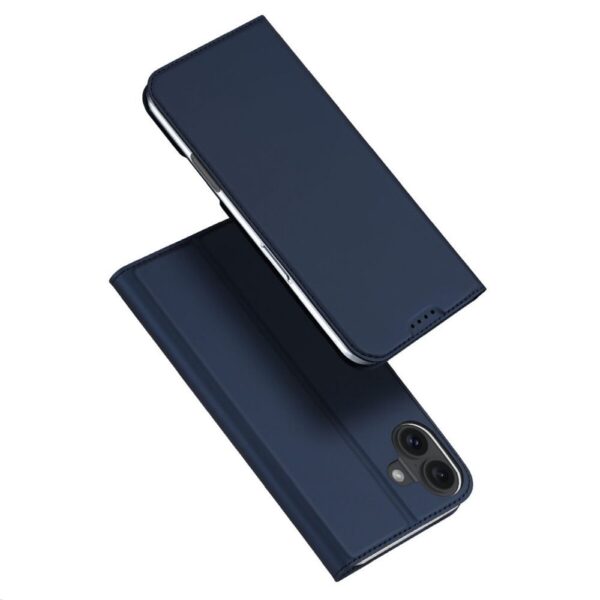 DUX DUCIS wallet case SKIN PRO for IPHONE 16 Plus blue