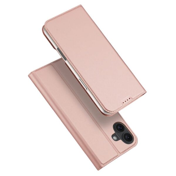 DUX DUCIS wallet case SKIN PRO for IPHONE 16 Plus rose