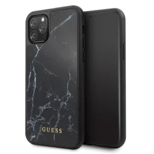 Guess iPhone 11 Pro czarny /black Marble